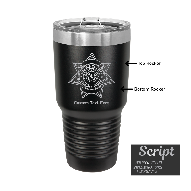 Custom HCSO 30oz Tumbler with Punisher