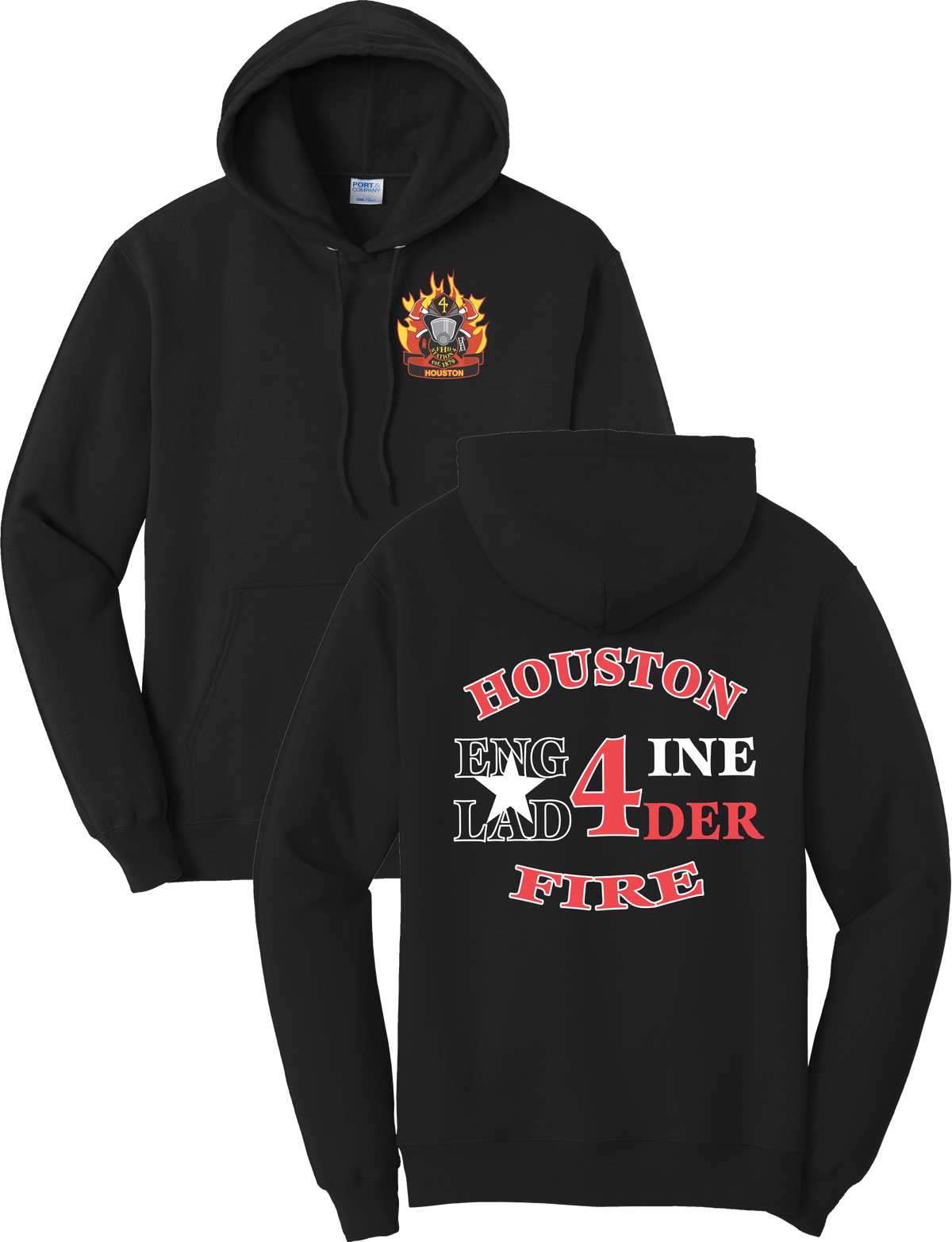 Station 4 Cotton/Fleece Hoodie ADULT AND YOUTH