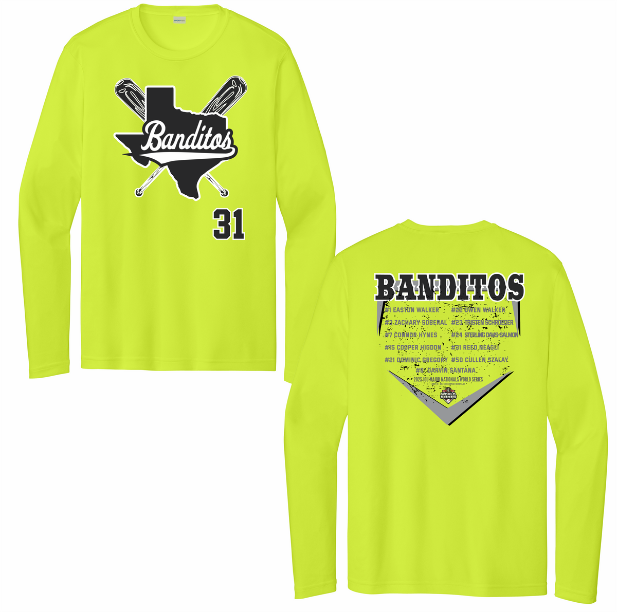 Banditos Long Sleeve Roster Shirt
