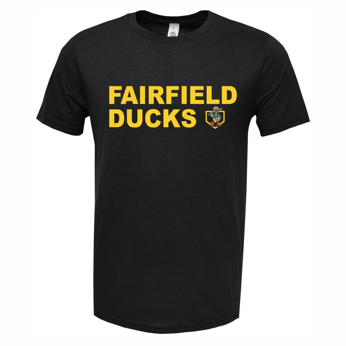 Soft Unisex Tee - Fairfield Ducks Logo