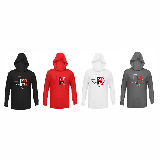 Houston Nationals Performance Hooded Shirt