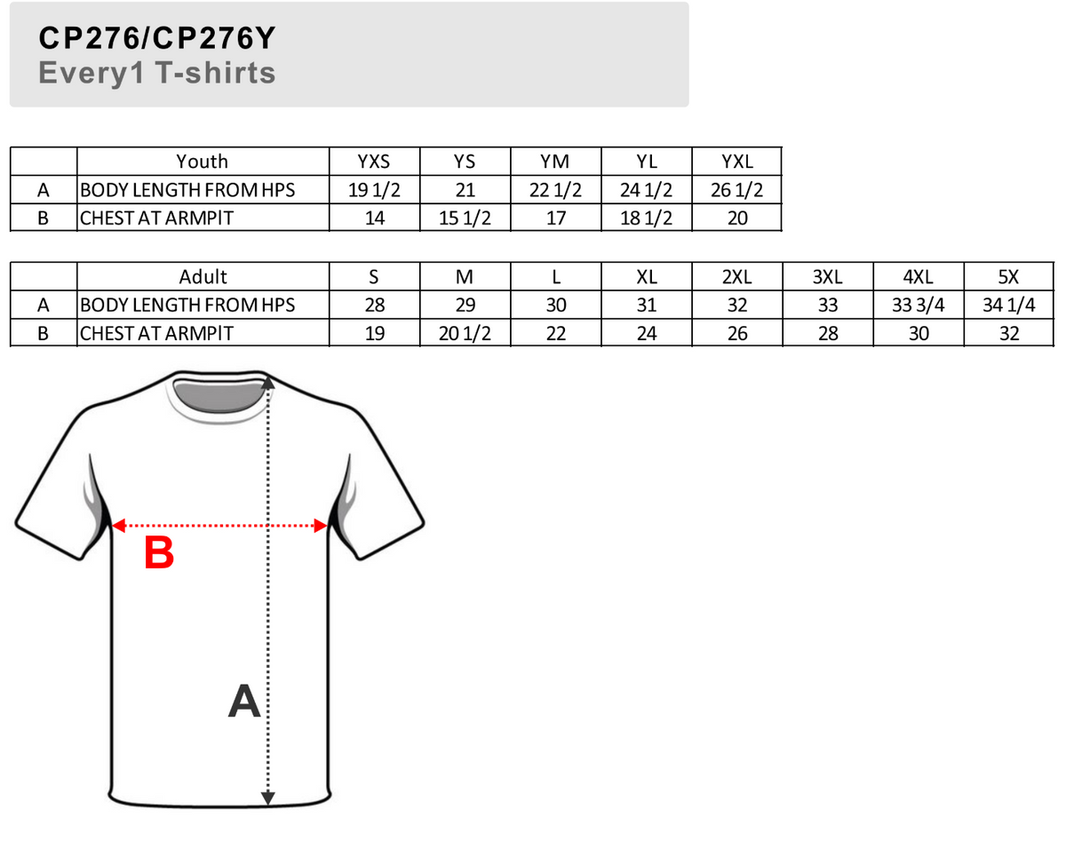 Unisex Soft Ring Spun Cotton Poly Blended Tee- Firehawks Softball