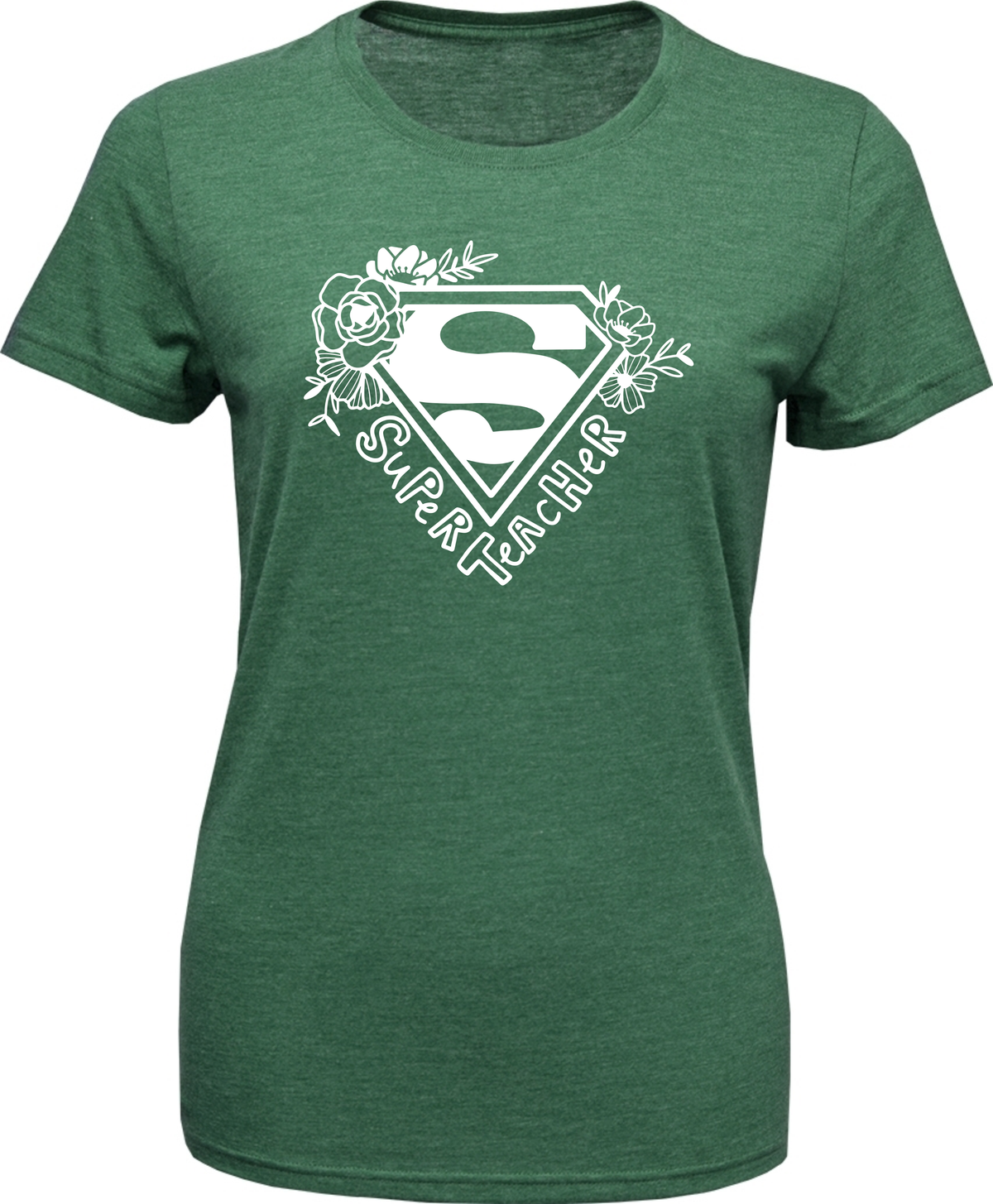 Women's Soft-Tek Blend T-Shirt- Super Teacher