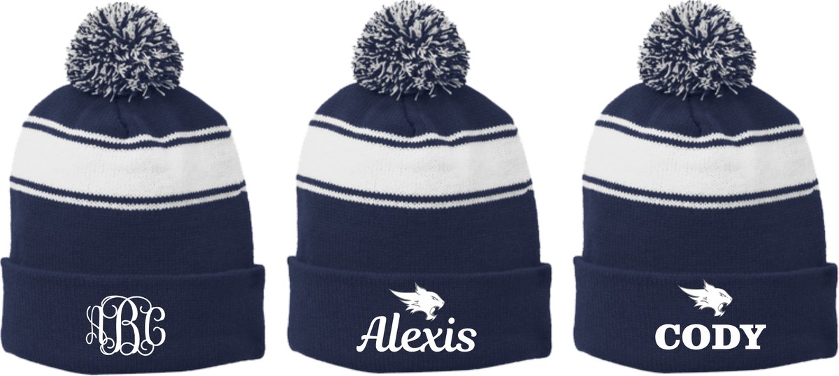 TMHS POM POM BEANIE