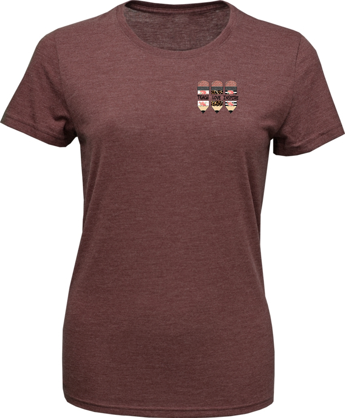 Women's Soft-Tek Blend T-Shirt- Teach Love